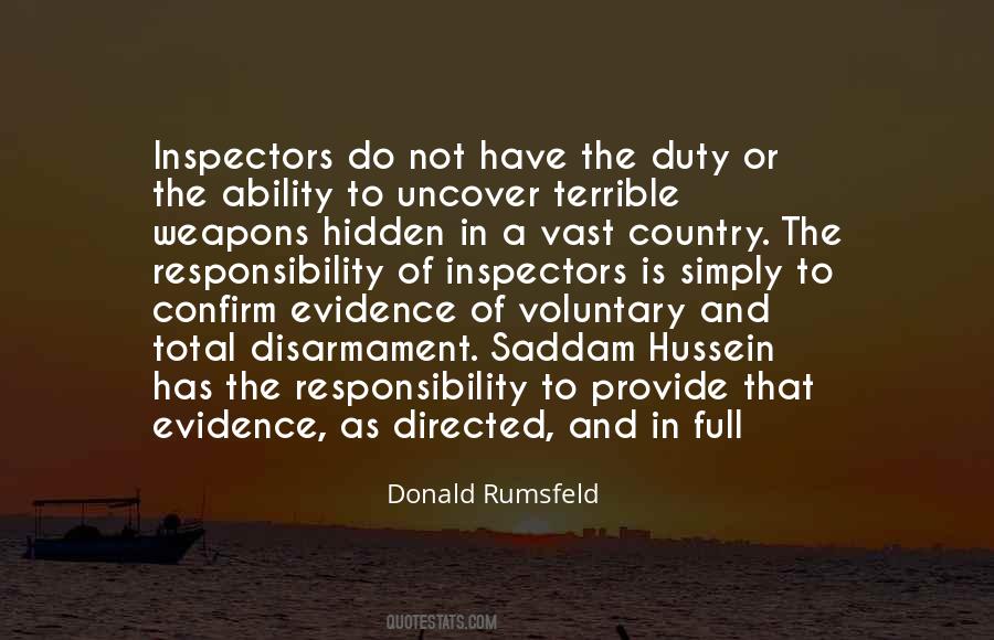 Duty Responsibility Quotes #1673433