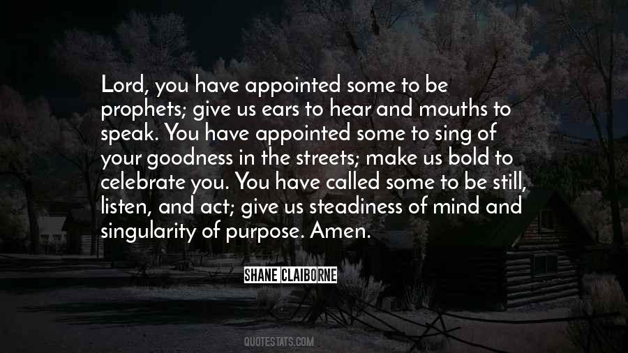 Goodness Of The Lord Quotes #1753911