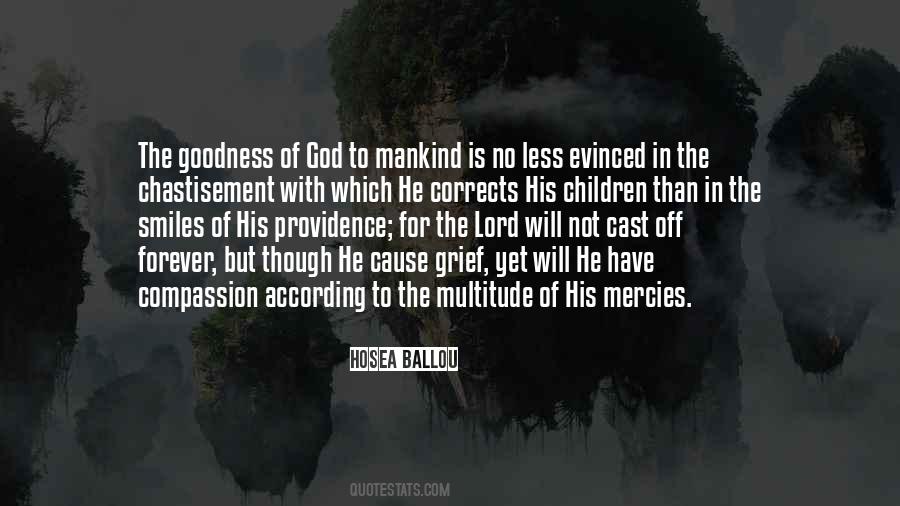 Goodness Of The Lord Quotes #193715
