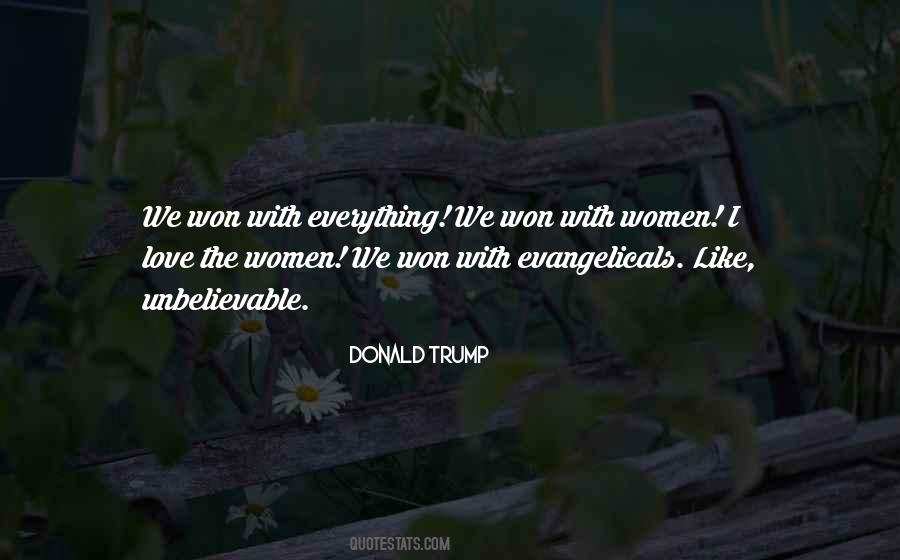 Evangelicals For Trump Quotes #1297098