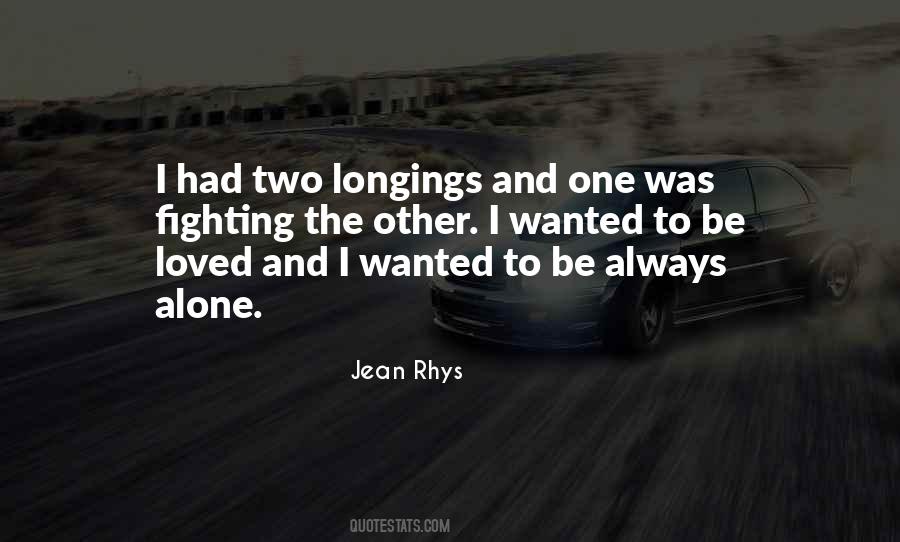 Quotes About Longings #1115746