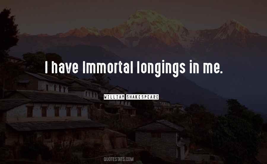 Quotes About Longings #383404