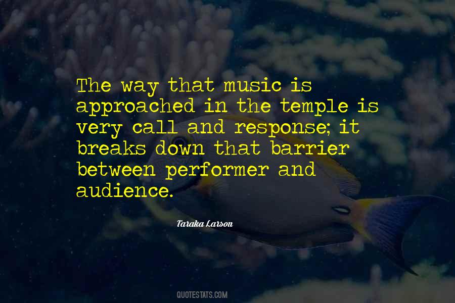 Call And Response Quotes #281168