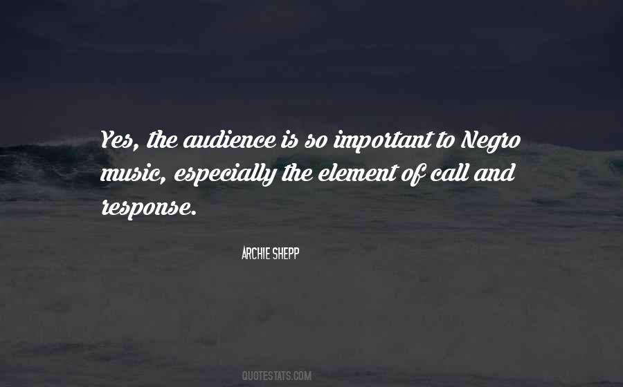 Call And Response Quotes #577091