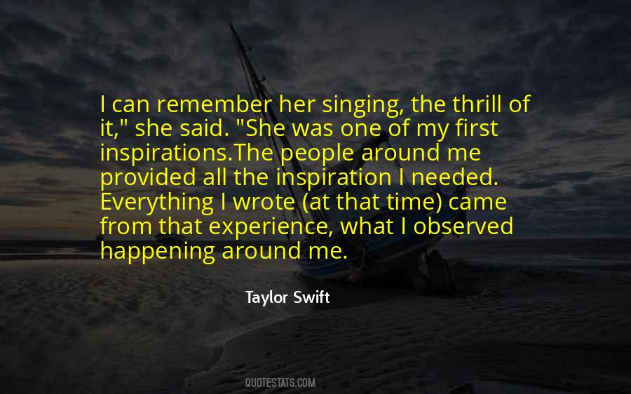 Experience What Quotes #1309099
