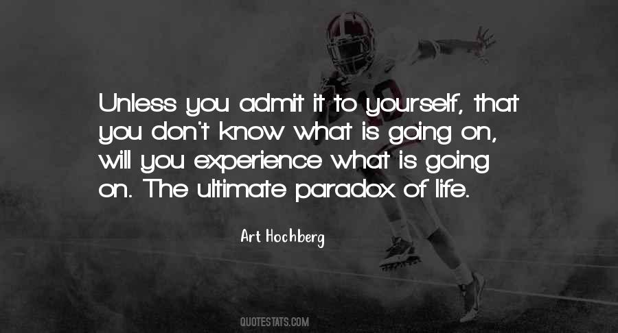 Experience What Quotes #1516728