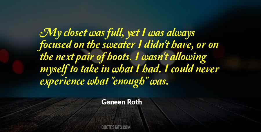 Experience What Quotes #57729