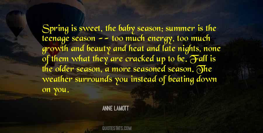 Summer To Fall Quotes #581378