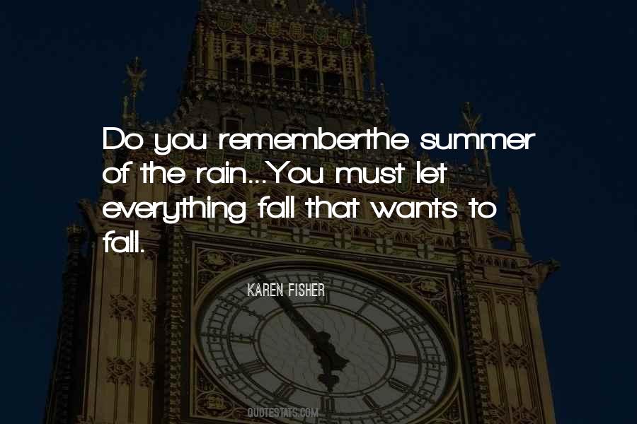 Summer To Fall Quotes #847341