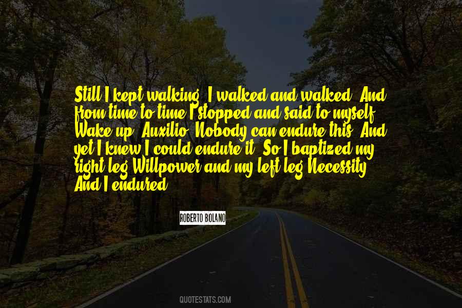 Kept Walking Quotes #1535100