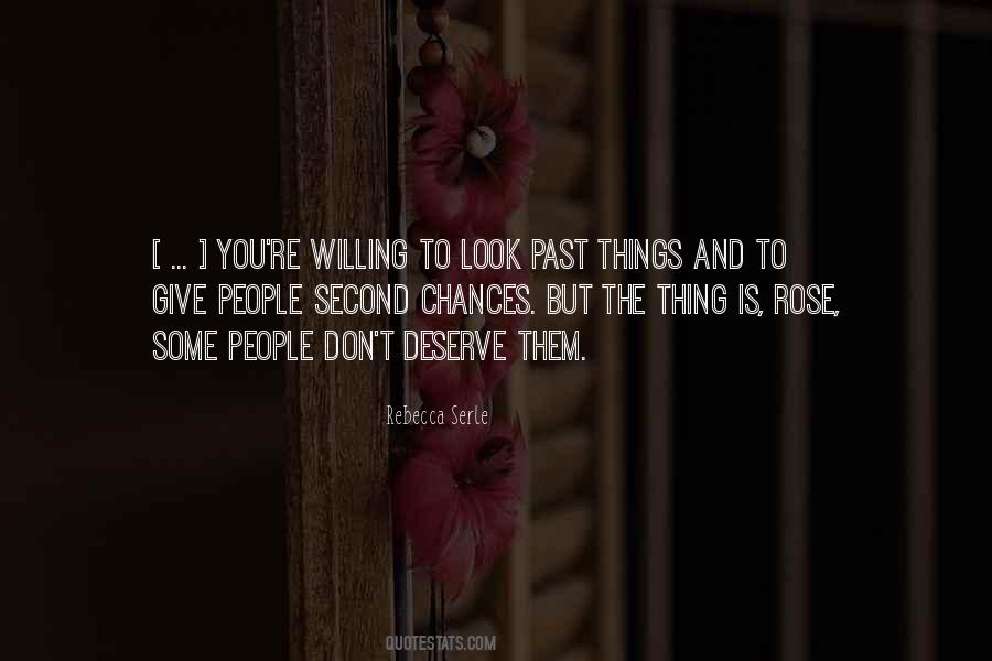 Give Chances Quotes #1379873
