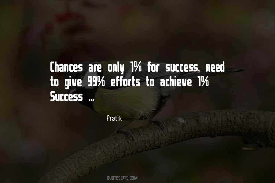 Give Chances Quotes #763467