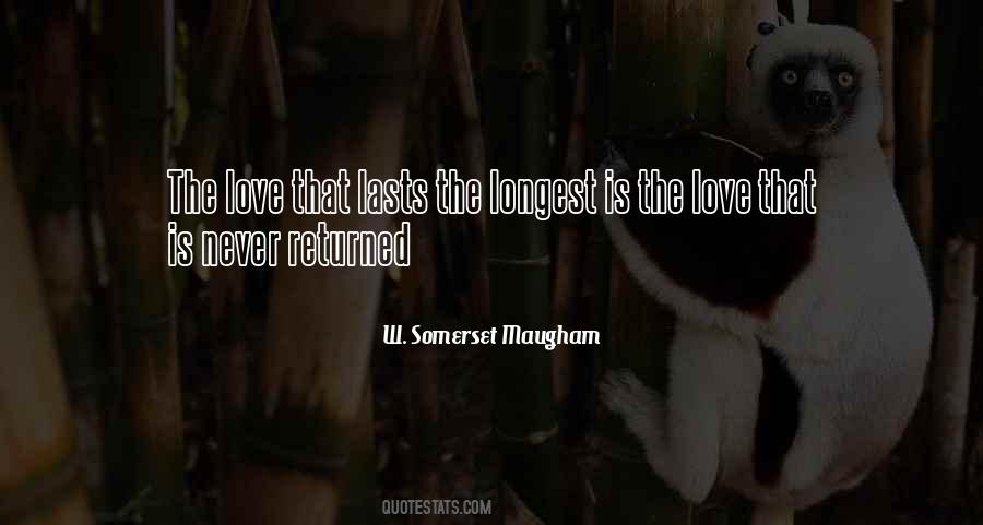 Quotes About Longest Love #1174663