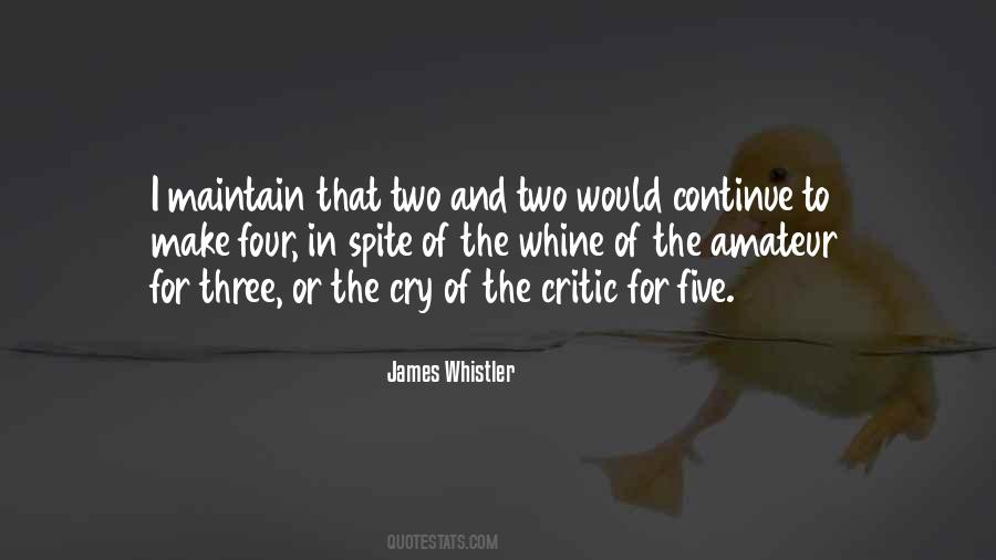Three And Four Quotes #87949