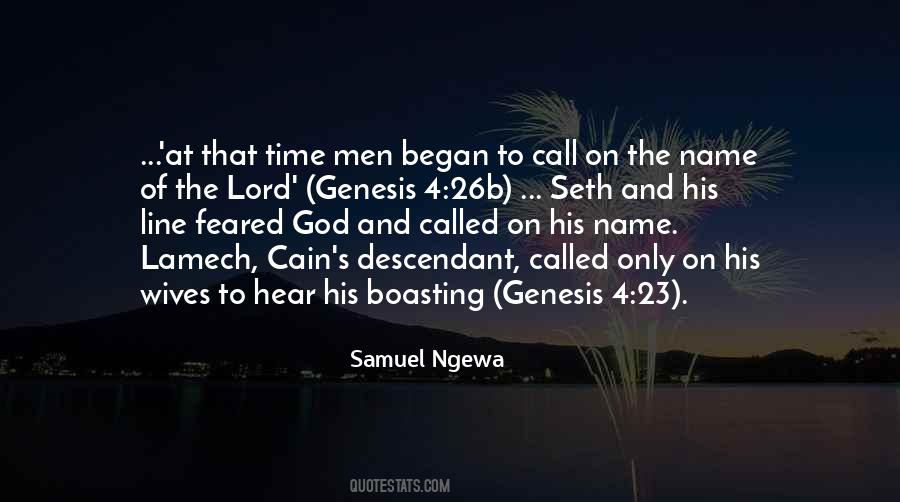 Call Of God Quotes #117544