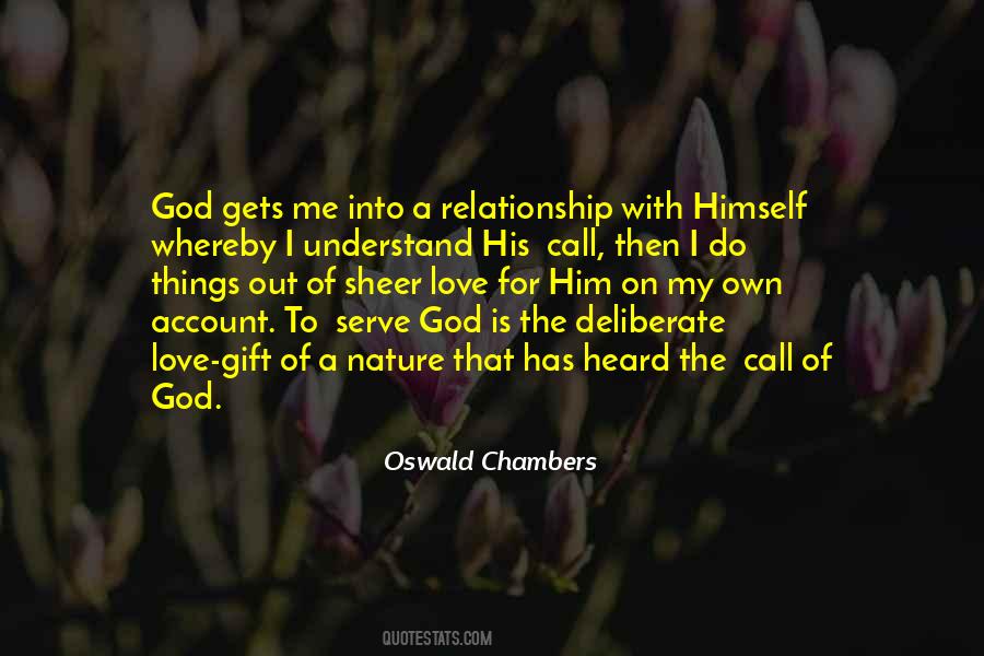 Call Of God Quotes #568351