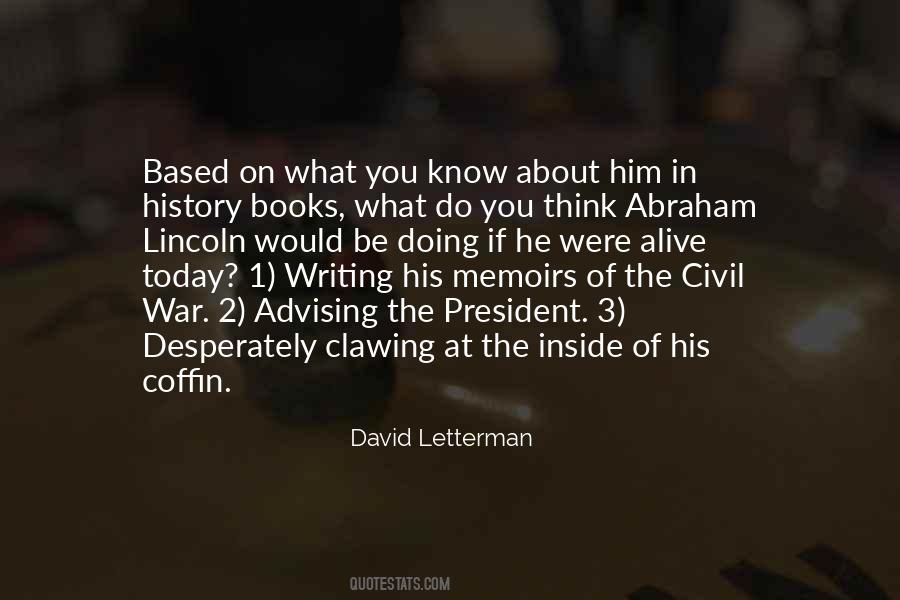 Civil War History Quotes #686333