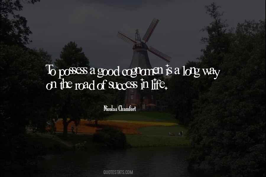 Quotes About Long Road To Success #1720419
