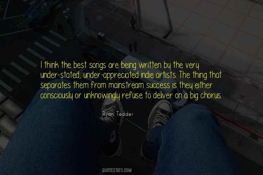 Tedder Quotes #370670