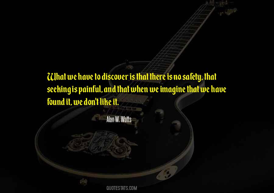 Seeking Safety Quotes #1106142