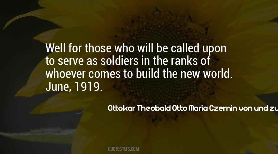 Called To Serve Quotes #62517