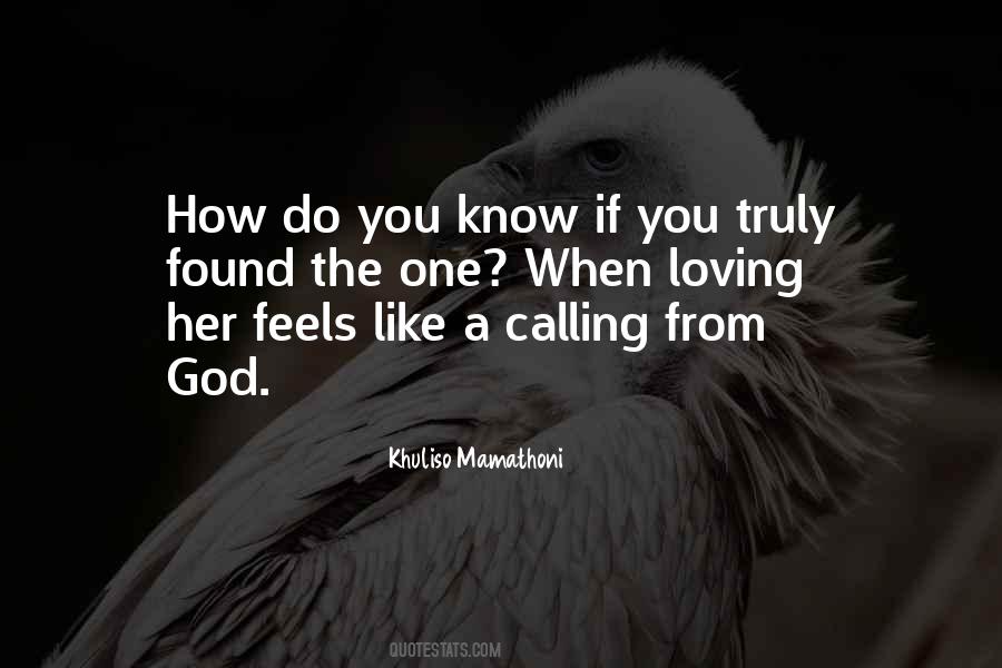Calling From God Quotes #509639