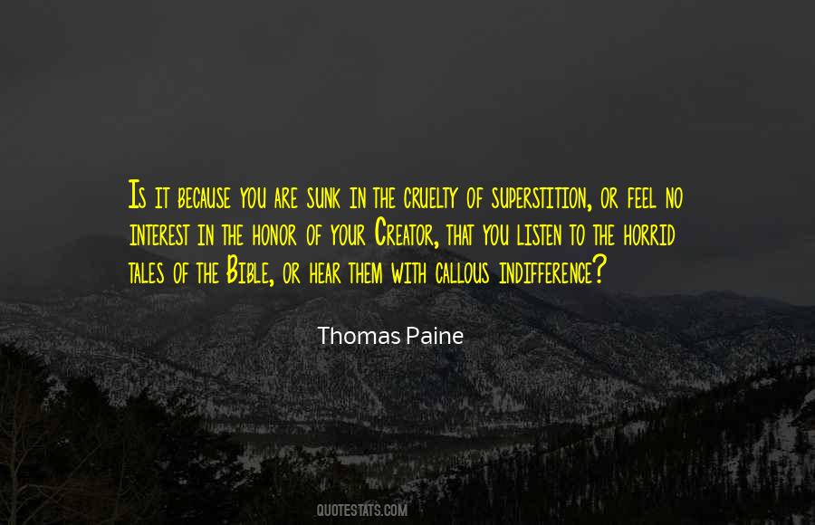 Callous Quotes #1093922