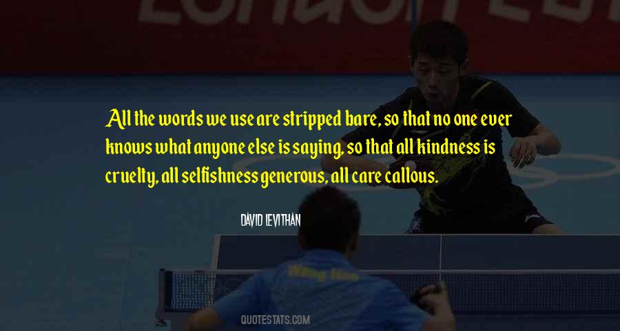 Callous Quotes #1222232