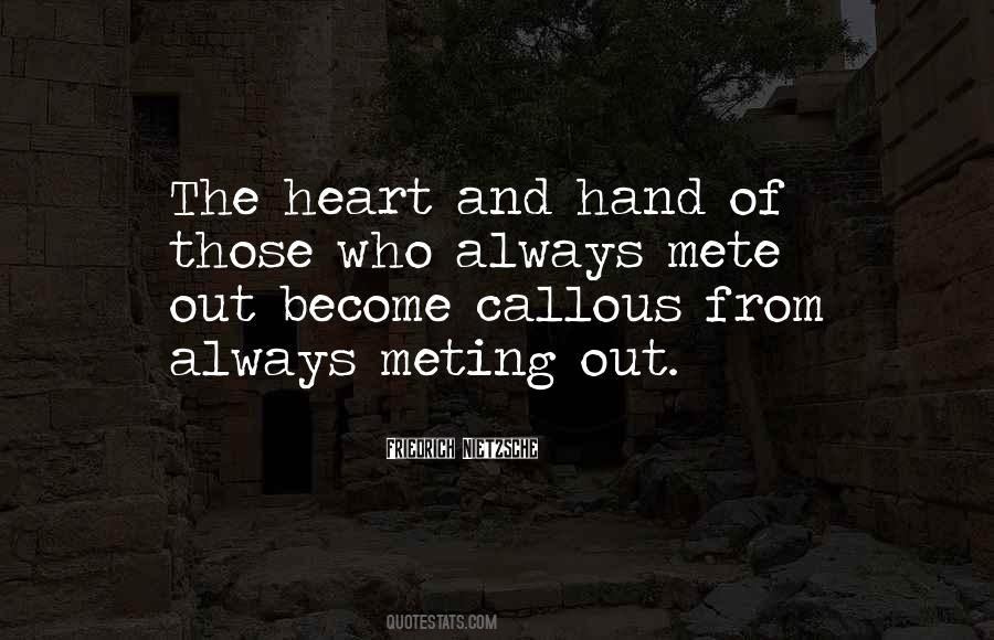 Callous Quotes #197613