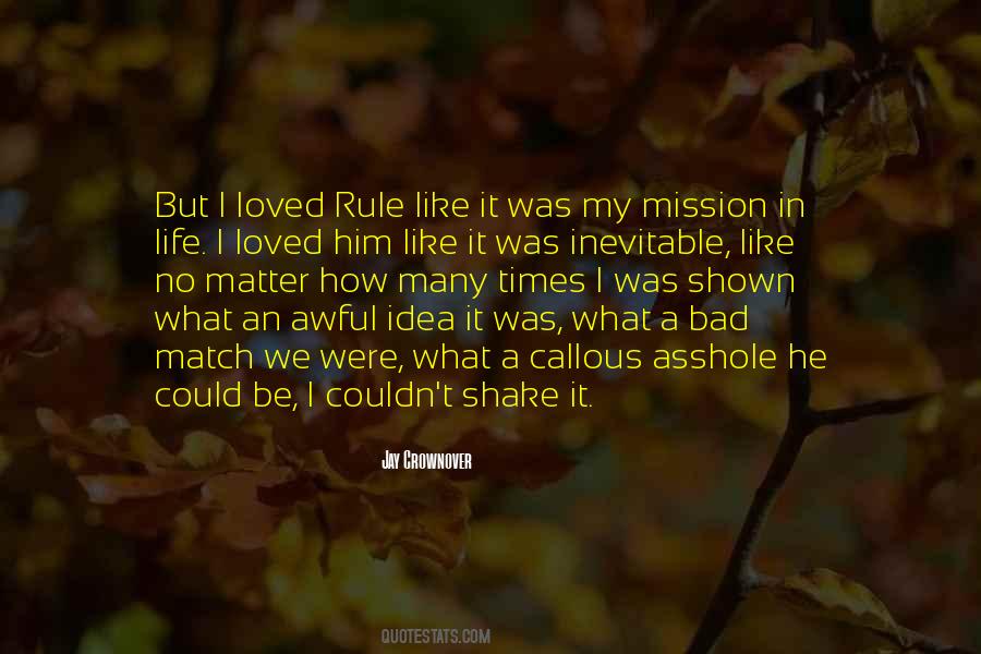 Callous Quotes #295344