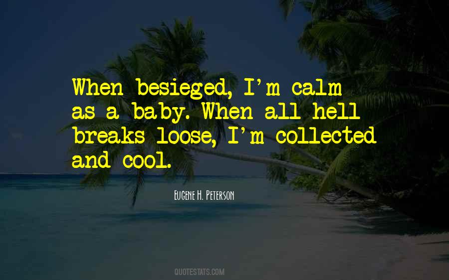 Calm And Collected Quotes #1158694