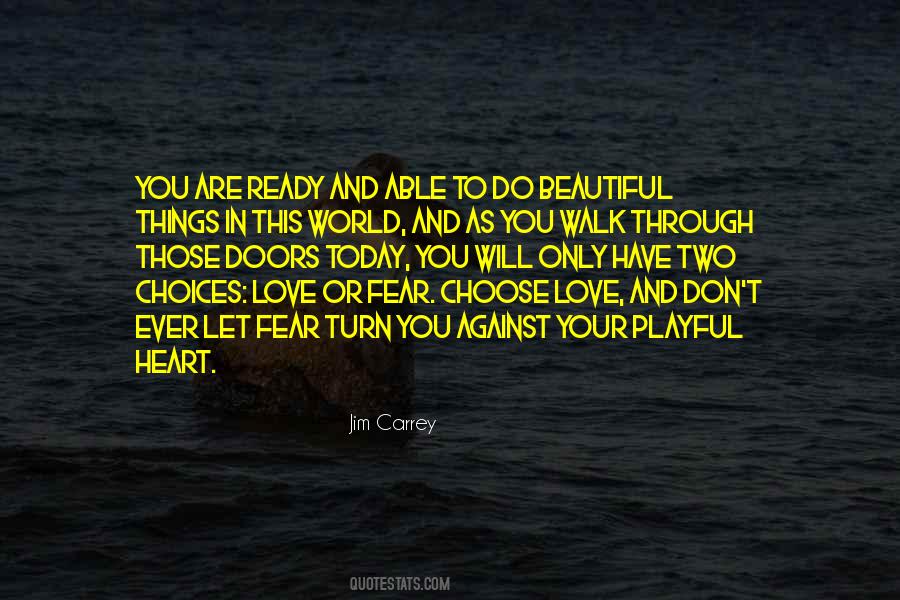 Beautiful Doors Quotes #1485066