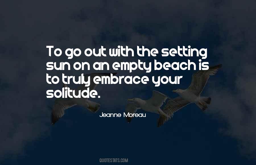 Empty Beach Quotes #760556