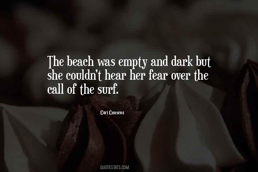 Empty Beach Quotes #770762