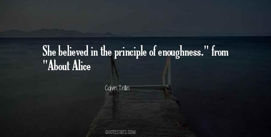 Calvin Trillin About Alice Quotes #115219
