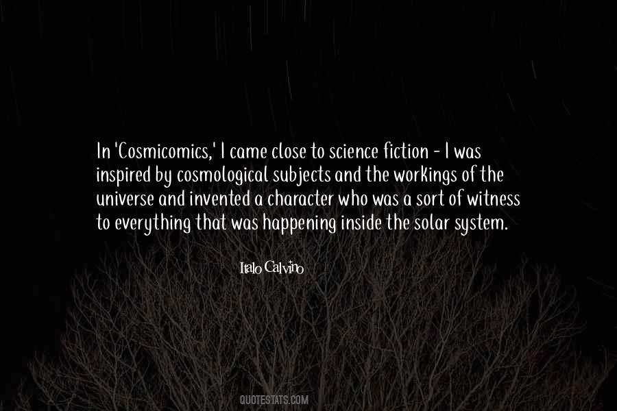 Calvino Cosmicomics Quotes #445229