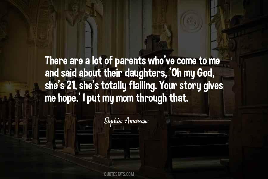 Story About God Quotes #1521712