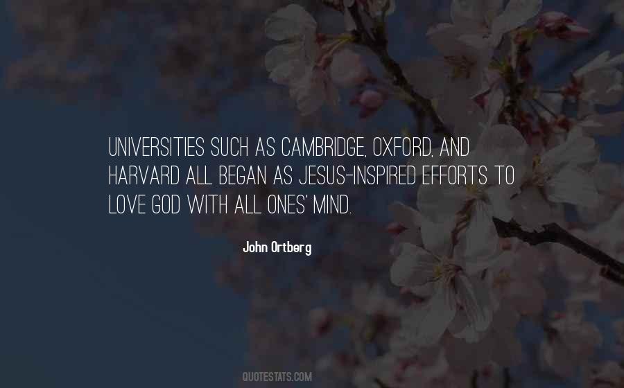 Cambridge Vs Oxford Quotes #1435532