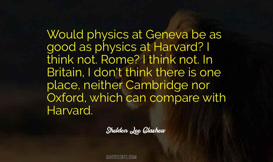 Cambridge Vs Oxford Quotes #414497