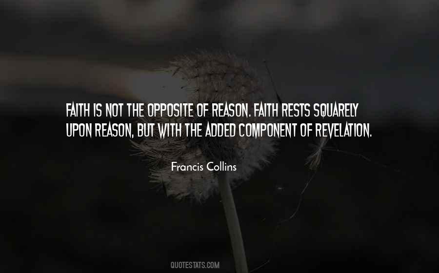 Faith Reason Quotes #313269