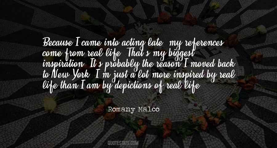 Came Back Into My Life Quotes #1057354