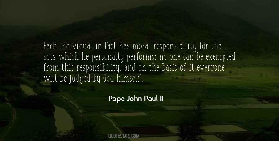 Responsibility Of Everyone Quotes #1090268