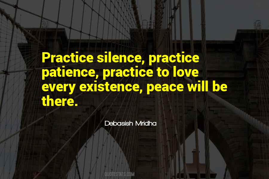 Practice Silence Quotes #211230