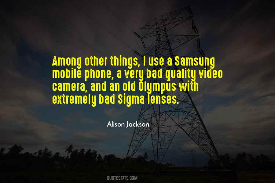 Camera Phone Quotes #342825