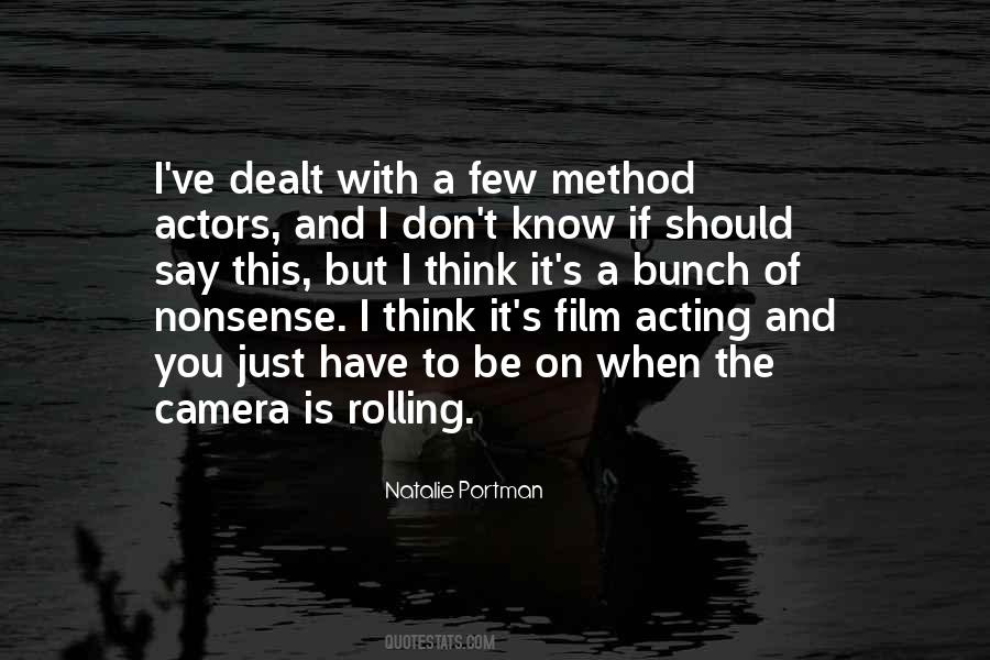 Camera Rolling Quotes #227957