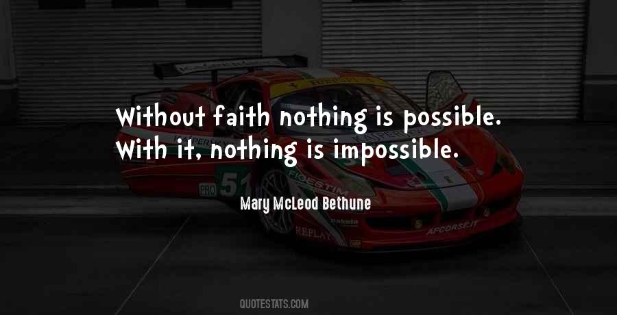 Mary Bethune Quotes #1268579