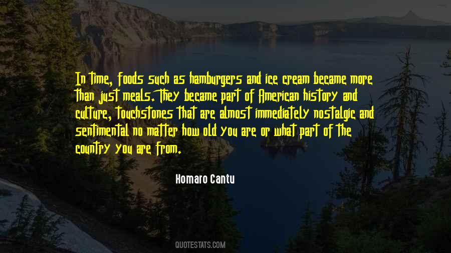 Country Foods Quotes #516440