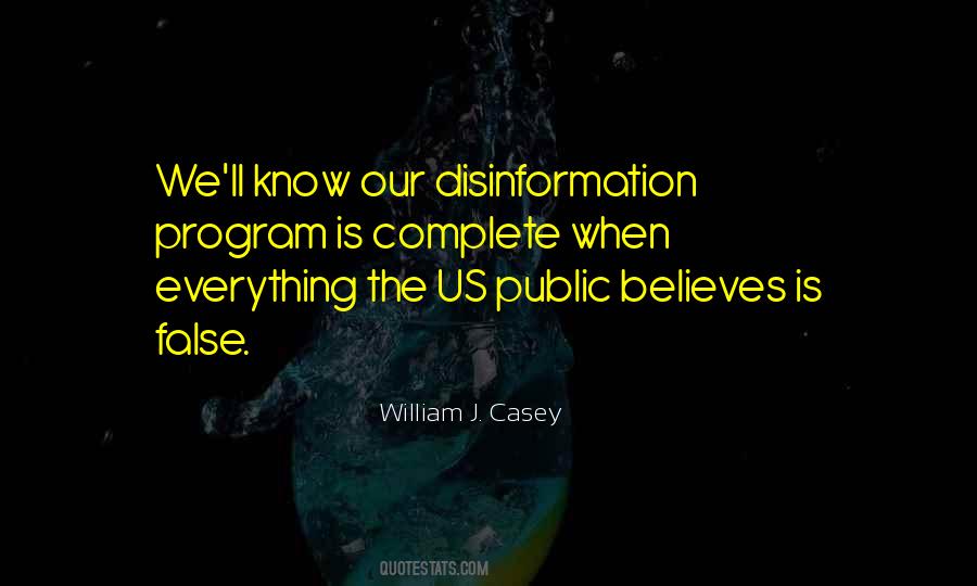 Casey Cia Quotes #1276892
