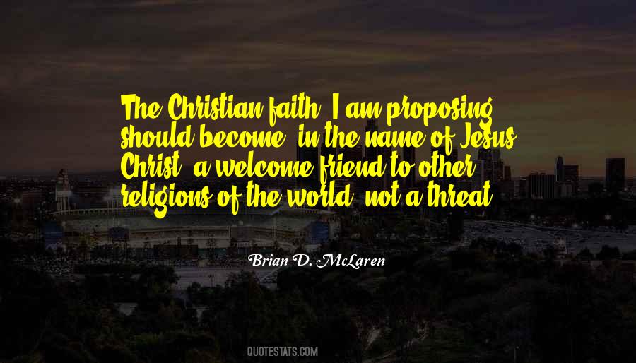 Christian Friend Quotes #1264919