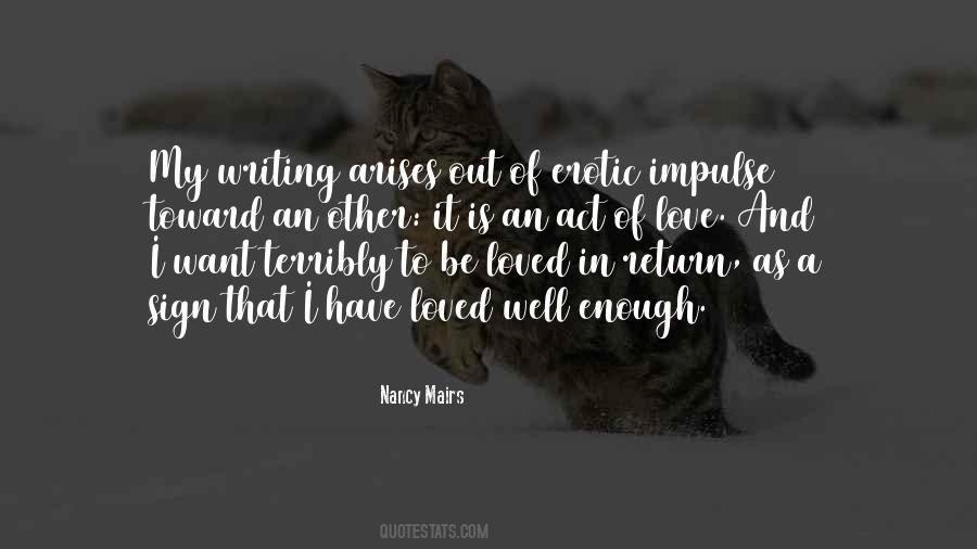 Erotic Writing Quotes #184413